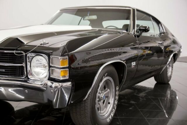 1971 Black Chevrolet Chevelle Coupe