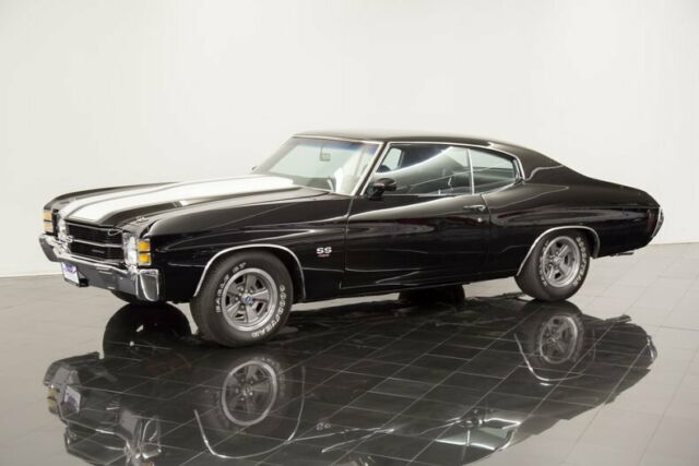 1971 Black Chevrolet Chevelle Coupe