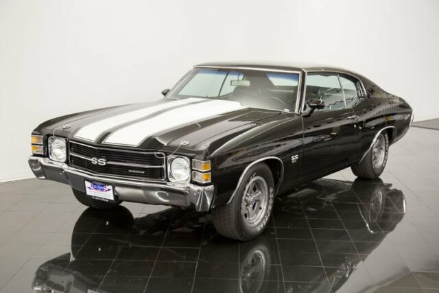 1971 Black Chevrolet Chevelle Coupe
