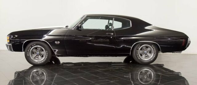1971 Black Chevrolet Chevelle Coupe