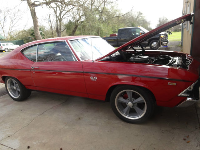 1969 Red Chevrolet Chevelle