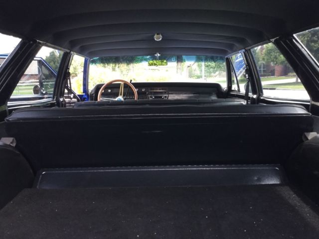 1966 Blue Chevrolet Chevelle Wagon