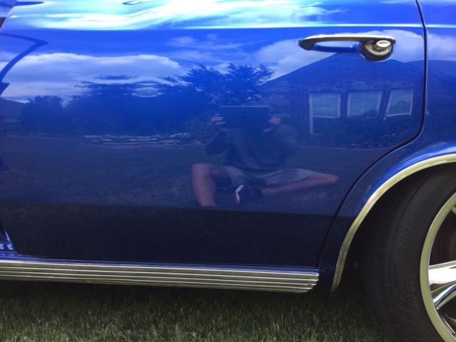 1966 Blue Chevrolet Chevelle Wagon