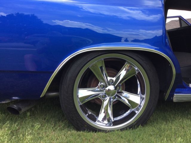 1966 Blue Chevrolet Chevelle Wagon