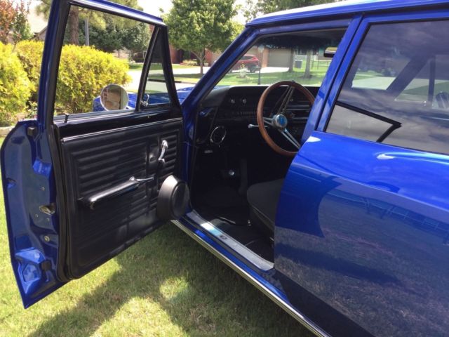 1966 Blue Chevrolet Chevelle Wagon
