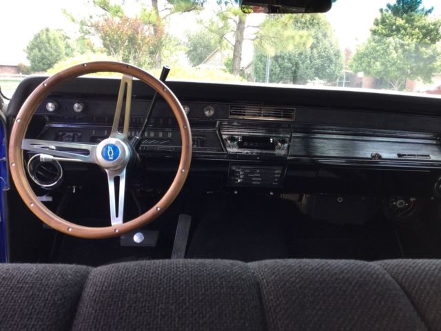 1966 Blue Chevrolet Chevelle Wagon