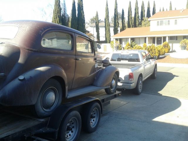 1938 Red Chevrolet Master Deluxe Truck Coupe