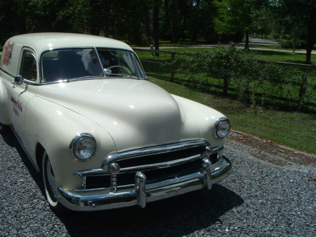 1950 Cream Chevrolet Other Sedan Delivery