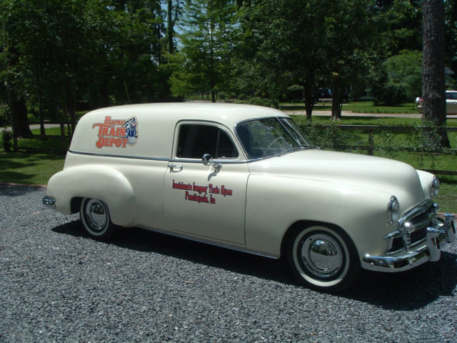 1950 Cream Chevrolet Other Sedan Delivery