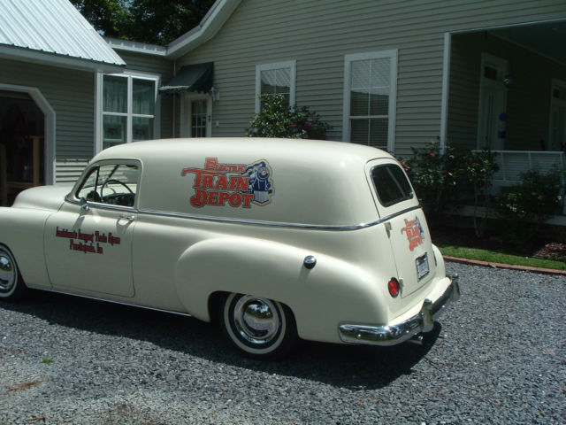 1950 Cream Chevrolet Other Sedan Delivery