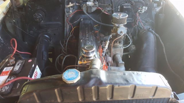 1954 Yellow Chevrolet Bel Air/150/210 Sedan