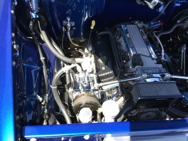 1955 Electron Blue Chevrolet Bel Air/150/210 Sedan