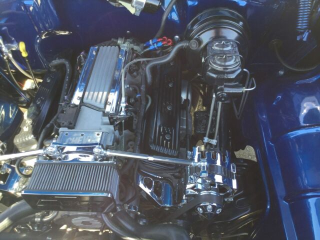 1955 Electron Blue Chevrolet Bel Air/150/210 Sedan