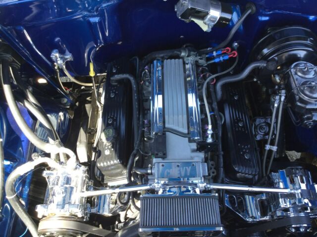 1955 Electron Blue Chevrolet Bel Air/150/210 Sedan