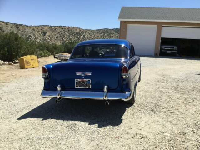 1955 Electron Blue Chevrolet Bel Air/150/210 Sedan