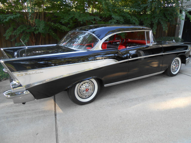1957 Paint Code 793 = Onyx Black Chevrolet Bel Air/150/210 Coupe