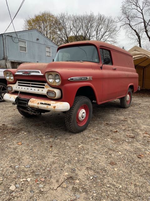 1959 Red Chevrolet Other Pickups