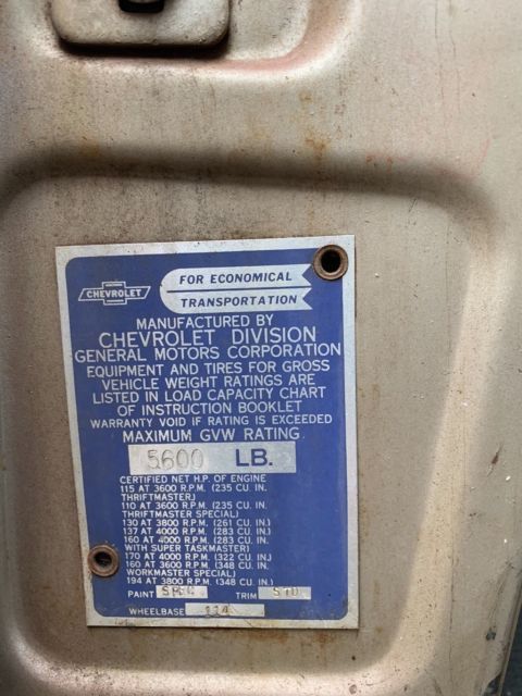 1959 Red Chevrolet Other Pickups