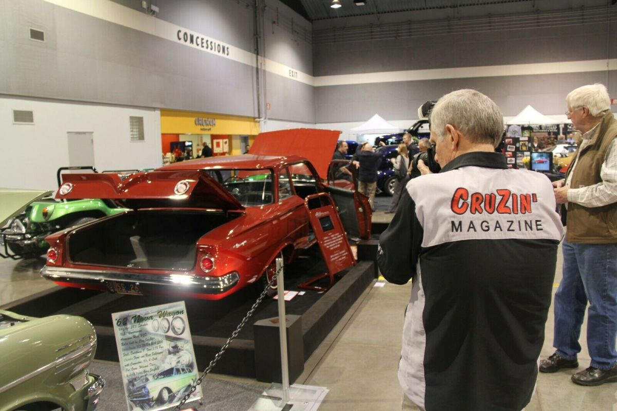 1961 hondurus maroon Chevrolet Biscayne Coupe