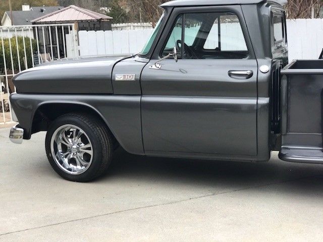1965 Gray Chevrolet C-10 step side