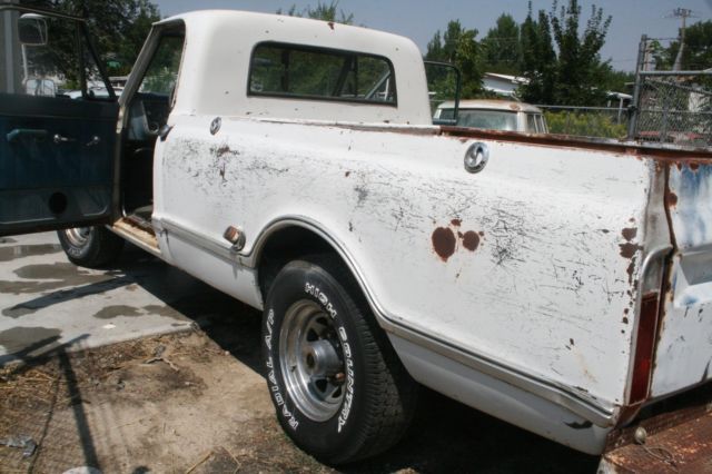 1967 White Chevrolet C-10 Cab & Chassis