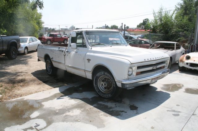 1967 White Chevrolet C-10 Cab & Chassis