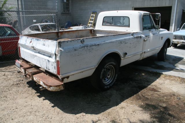 1967 White Chevrolet C-10 Cab & Chassis