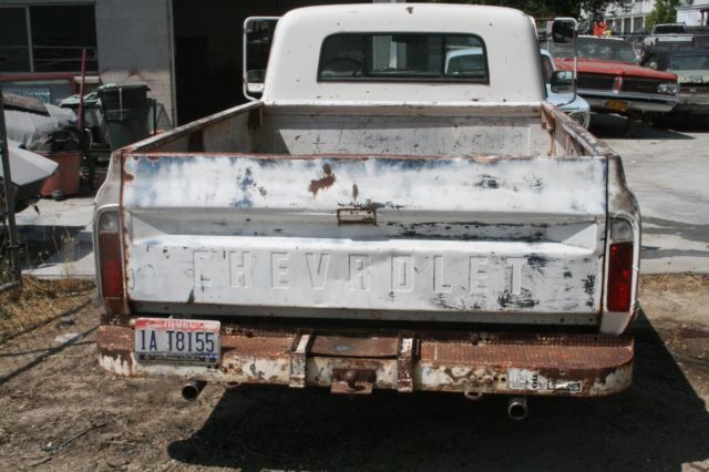 1967 White Chevrolet C-10 Cab & Chassis