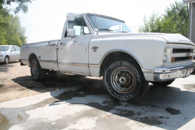 1967 White Chevrolet C-10 Cab & Chassis