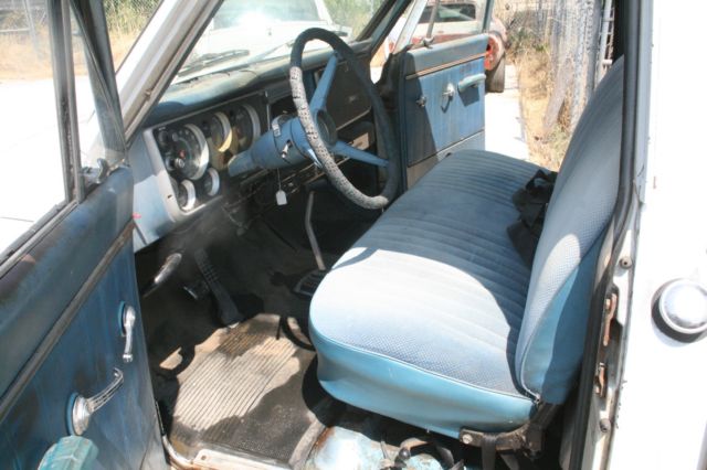 1967 White Chevrolet C-10 Cab & Chassis