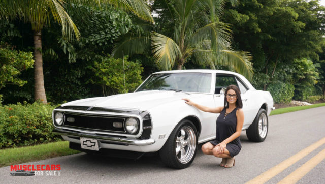 1968 White Chevrolet Camaro Coupe