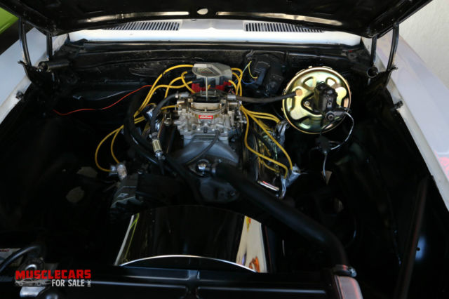 1968 White Chevrolet Camaro Coupe