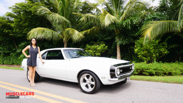 1968 White Chevrolet Camaro Coupe