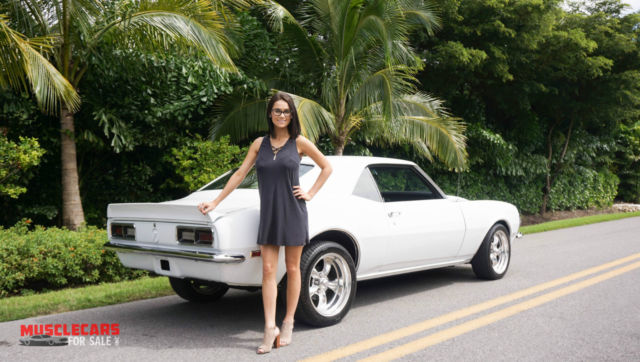 1968 White Chevrolet Camaro Coupe