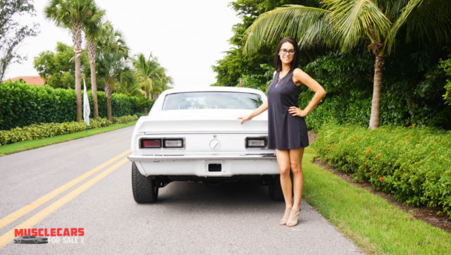 1968 White Chevrolet Camaro Coupe