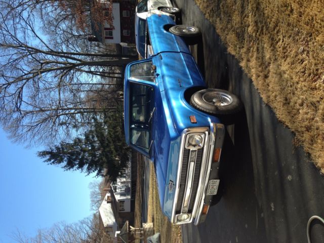 1969 Blue Chevrolet Other Pickups Other