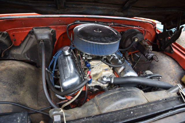 1970 Red Chevrolet C-10 Standard Cab Pickup