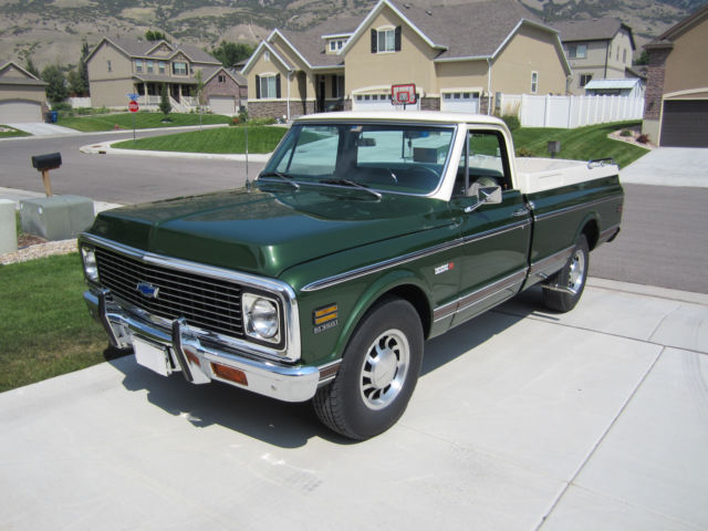 1971 Green Chevrolet C/K Pickup 2500 Standard Cab Pickup