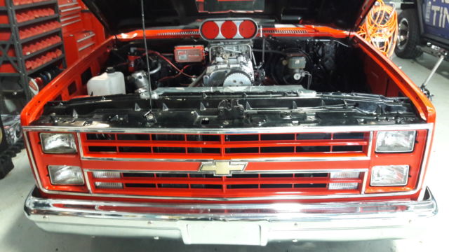 1987 Red Chevrolet C-10 Crew Cab Pickup