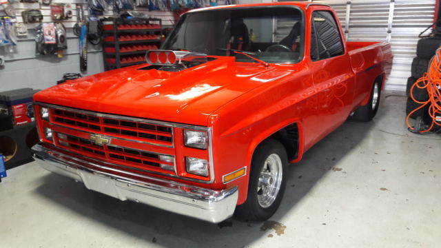 1987 Red Chevrolet C-10 Crew Cab Pickup