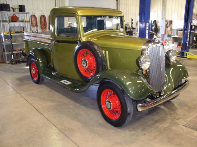 1934 Burgundy Chevrolet Other Pickups Coupe