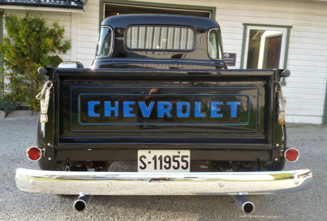 1955 Black Chevrolet Other Pickups Standard Cab Pickup