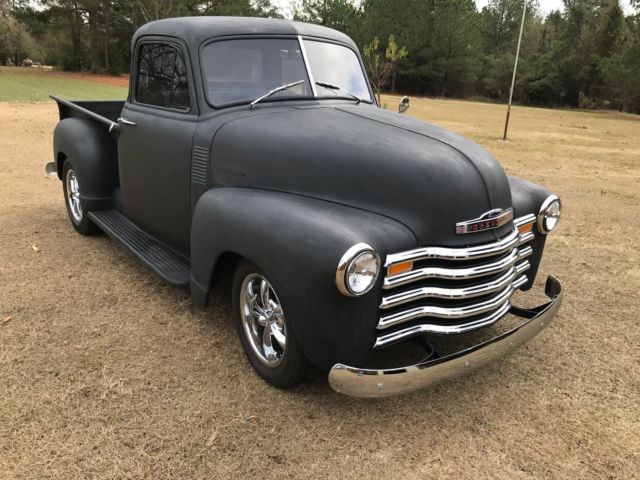 1952 Black Chevrolet Other Pickups Standard Cab Pickup