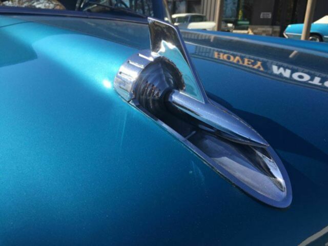 1957 Blue Chevrolet Bel Air Sedan