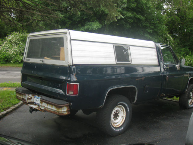 1987 Blue Chevrolet C/K Pickup 2500 Standard Cab Pickup
