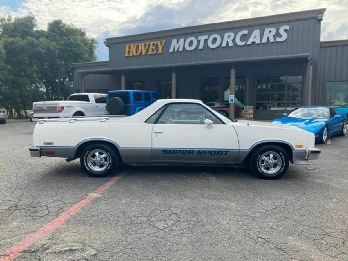 1983 White Chevrolet El Camino Pickup Truck