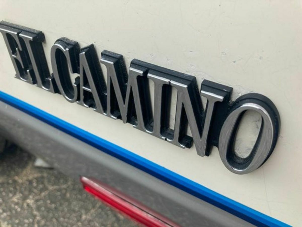 1983 White Chevrolet El Camino Pickup Truck