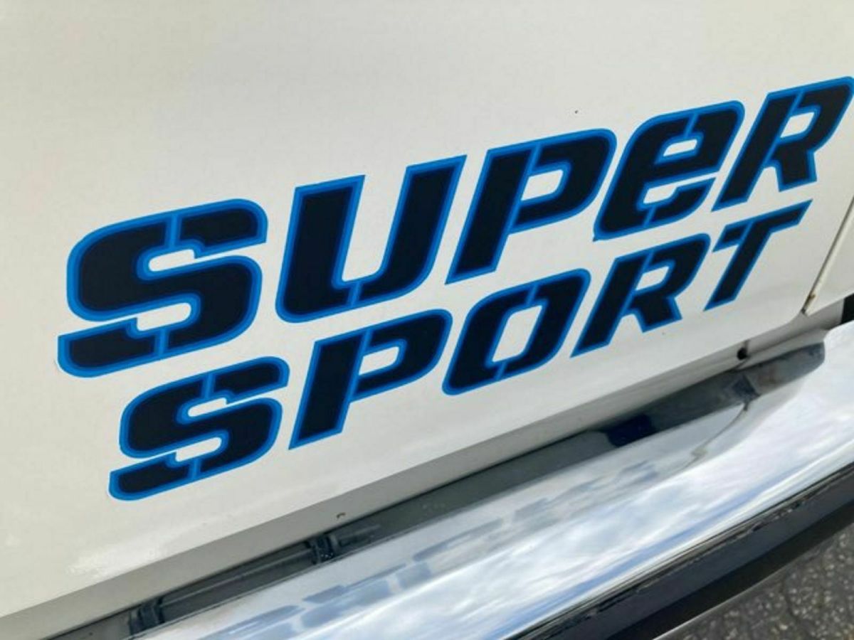 1983 White Chevrolet El Camino Pickup Truck