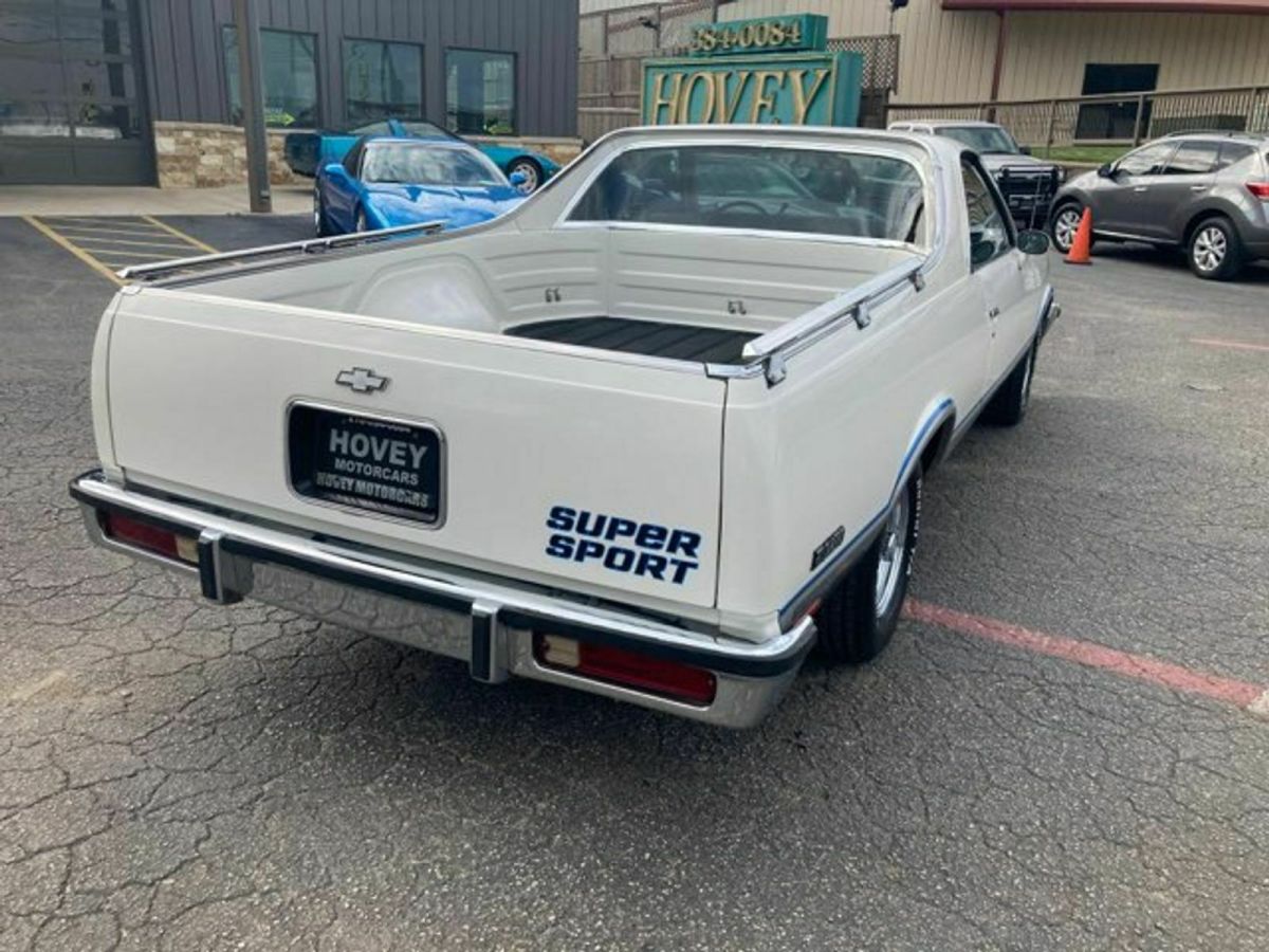 1983 White Chevrolet El Camino Pickup Truck