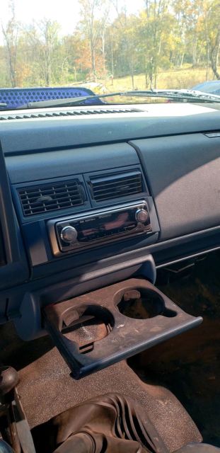 1992 Blue Chevrolet C/K Pickup 3500 Standard Cab Pickup